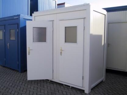 Nieuwe 8FT sanitair container met complete voorzieningen.