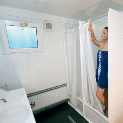 Nieuwe 20ft Sanitair container met slede - Afbeelding 4