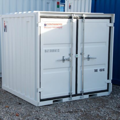 nieuwe 6ft opslagcontainer wit