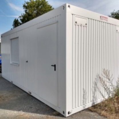 nieuwe bureaucontainer 6 x 3 m wit