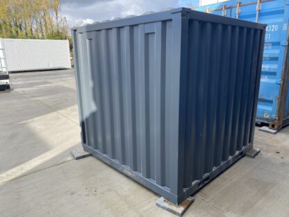nieuwe 6ft opslagcontainer antraciet uit voorraad leverbaar