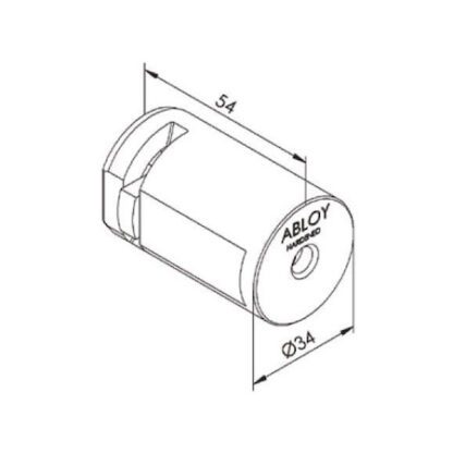 Abloy® Protec² Cilinder 5153N - Afbeelding 4