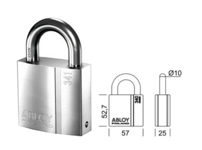 Abloy® PL341/25mm Protec2 hangslot - Afbeelding 2
