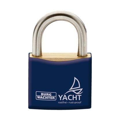 Burg Wächter Atlantic 217F 50 NI, roestvrij en zeewaterbestendig hangslot voor buitengebruik.