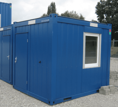 Tweedehands 10ft bureaucontainer 3 x 2,5m