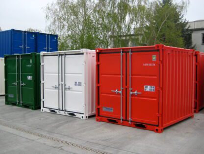 Nieuwe 8ft Opslagcontainer (CTX) rood - Afbeelding 3