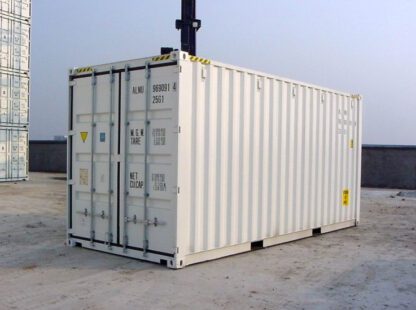Eerste reis 20ft high cube zeecontainer