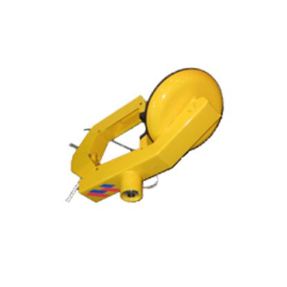 Double Lock Buffalo Red SCM wielslot, geschikt voor auto’s, caravans en aanhangwagens met velgen van 10” t/m 15”.