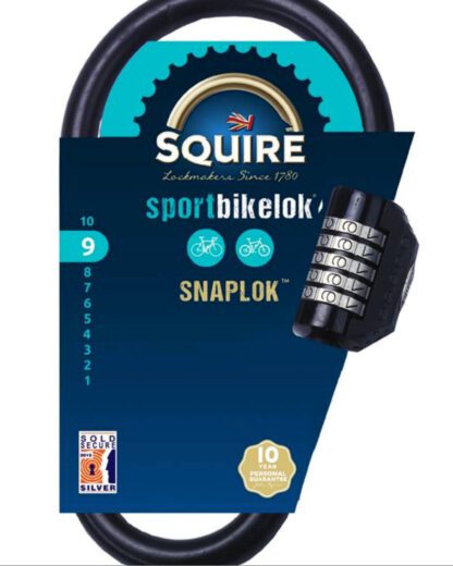 Squire® fietsslot kabelslot Snap 260 - Afbeelding 2