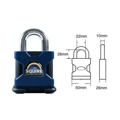 Squire® Stronghold SS50S hangslot - Afbeelding 2
