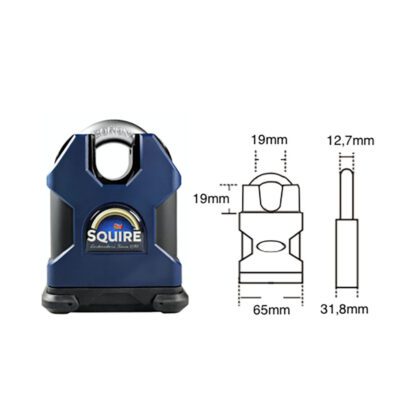 Squire® Stronghold SS65CS hangslot - Afbeelding 2