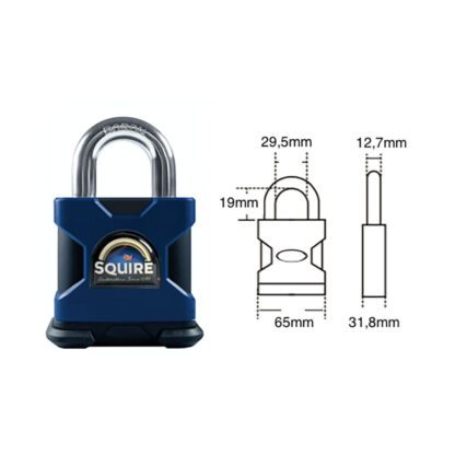 Squire® Stronghold SS65 hangslot - Afbeelding 2