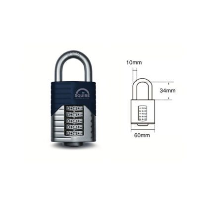 Squire® Vulcan Combi 60 Cijferhangslot - Afbeelding 2