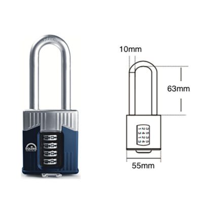 Squire® Warrior Combi 55/2,5 cijferhangslot - Afbeelding 2