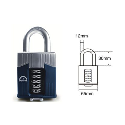 Squire® Warrior Combi 65 cijferhangslot - Afbeelding 2