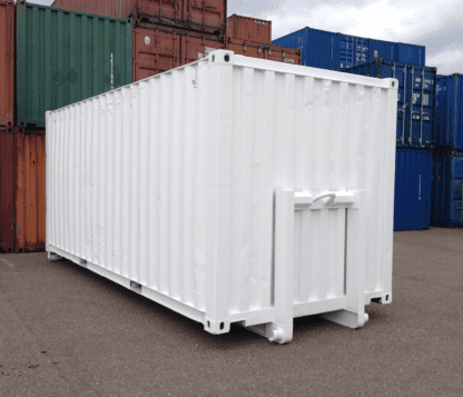 Tweedehands 20ft  zeecontainer met slede