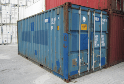 Tweedehands 20ft zeecontainer standaard