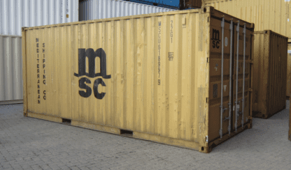 Tweedehands 20ft zeecontainer standaard - Afbeelding 7