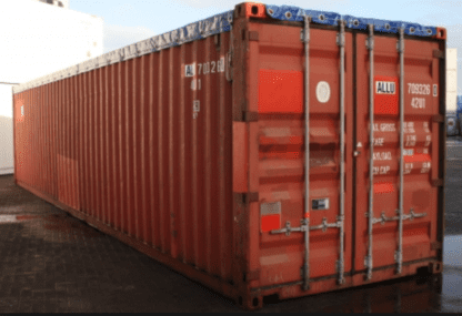 Tweedehands 40ft open top zeecontainer - Afbeelding 2