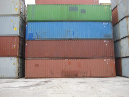 Tweedehands 40ft zeecontainer standaard