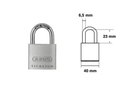 Abus® 64/40 Titalium hangslot - Afbeelding 2