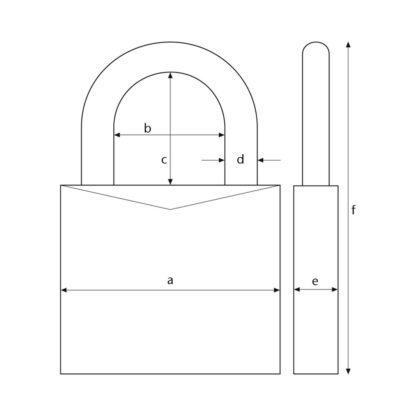 ABUS® Cijferslot 158SK met hoofdsleutelfunctie - Afbeelding 3