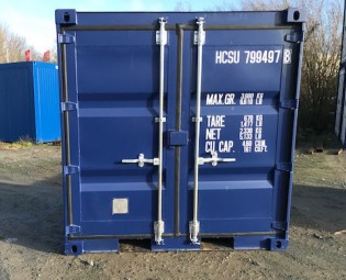 4 ft opslagcontainer met lockbox