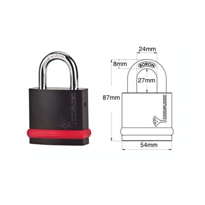 Mul-T-Lock® Hangslot E-serie CAD NE08G - Afbeelding 2