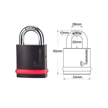 Mul T Lock® hangslot E serie Cad. NE10L - Afbeelding 2